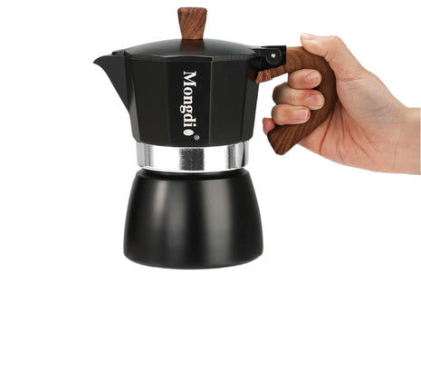 Classic Moka pot, view 2 | Cocktail Ceremony