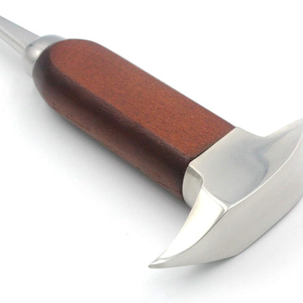 Short Ice Pick with Wood Handle