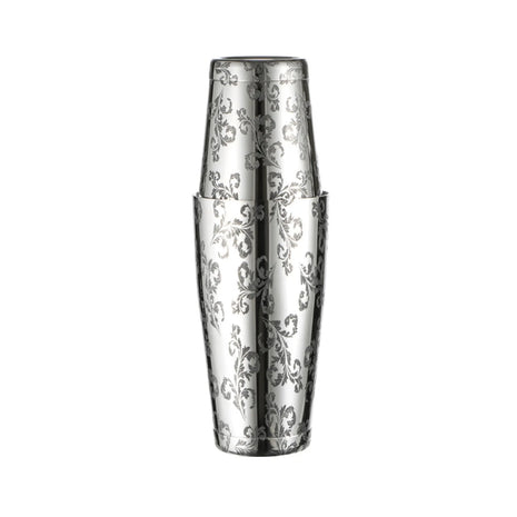 Boston / Tin on Tin Shaker Leaves, view 2 — Boston cocktail shaker for cocktail bars | Cocktail Ceremony