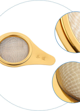 Steel tea pot strainer