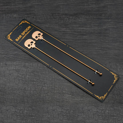 Swizzle stick "Skull" (set of 2 Pcs)