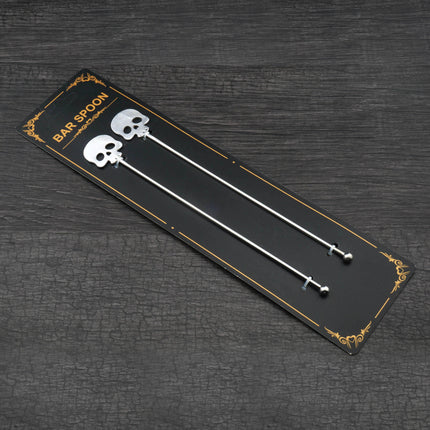 Swizzle stick "Skull" (set of 2 Pcs)