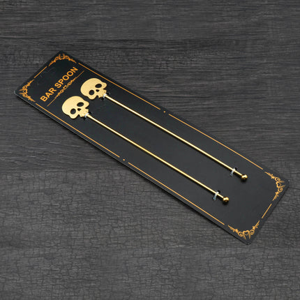 Swizzle stick "Skull" (set of 2 Pcs)