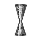 Jigger Mr Slim Botanical, engraved stainless steel | Cocktail Ceremony