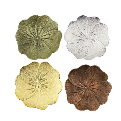 Metal coasters Blossom — blossom cut detail | Cocktail Ceremony