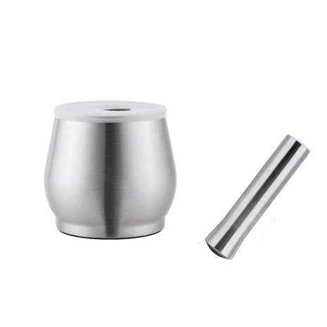 Stainless steel container with dimensions on a white background | Cocktail Ceremony