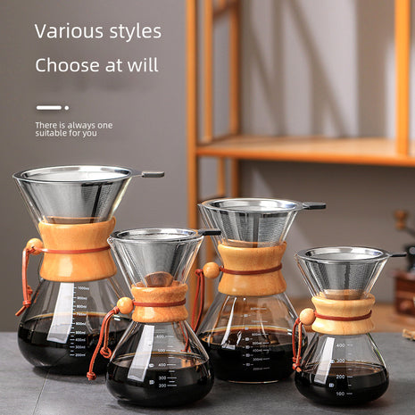 Pour-over pot, view 2 | Cocktail Ceremony