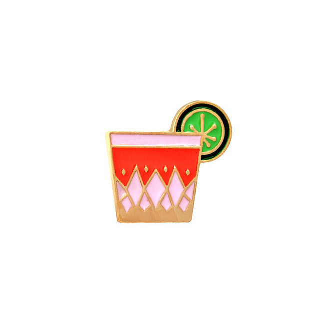 Cocktails pin Rocks glass