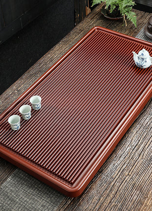 wood tea tray