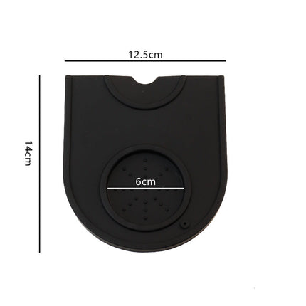 Coffee tamper mat