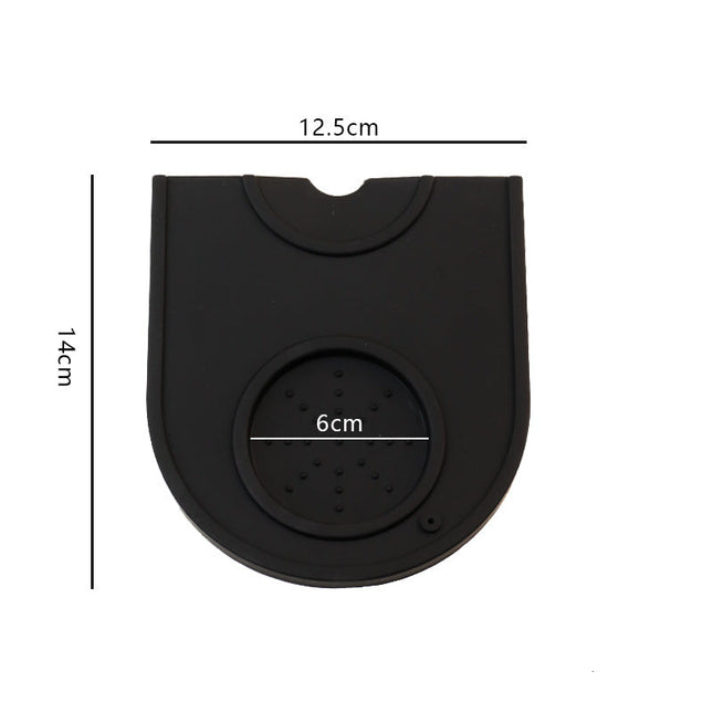 Coffee tamper mat