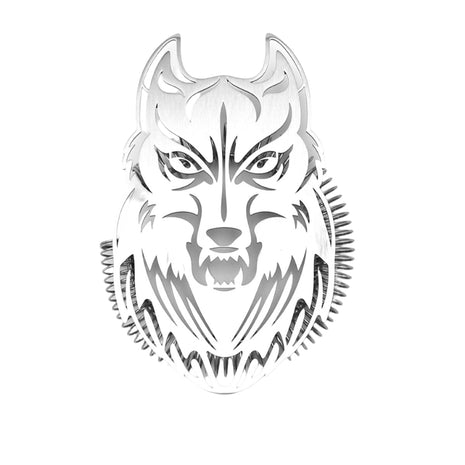 Art strainer Wolf Head, AISI 304 steel with wolf head cutout | Cocktail Ceremony