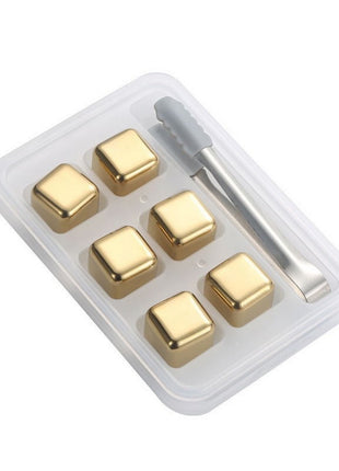 Metal ice cubes
