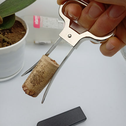 Two-Prong Wine Bottle Opener