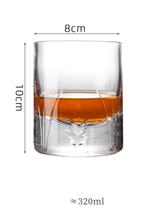 engraved high-end glasses