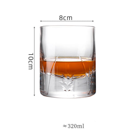 engraved high-end glasses