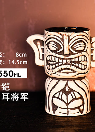 Tiki Mug — Big Ear General 550ml Frosted Finish