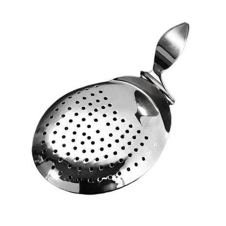 Julep strainer 90 degree bend — handle detail | Cocktail Ceremony