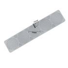 Gray textured mat with measurements on a white background | Cocktail Ceremony