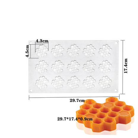 Honeycomb Silicone Mold — silicone bar mold for cocktail bars | Cocktail Ceremony