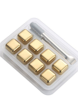 Metal ice cubes