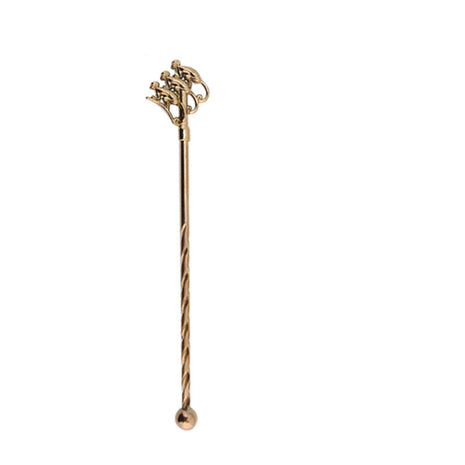 Swizzle stick Monkeys(set 10 Pcs), view 2 — cocktail bar spoon for cocktail bars | Cocktail Ceremony