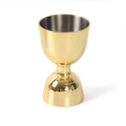 Jigger Leopold, 30/60ml — gold finish | Cocktail Ceremony