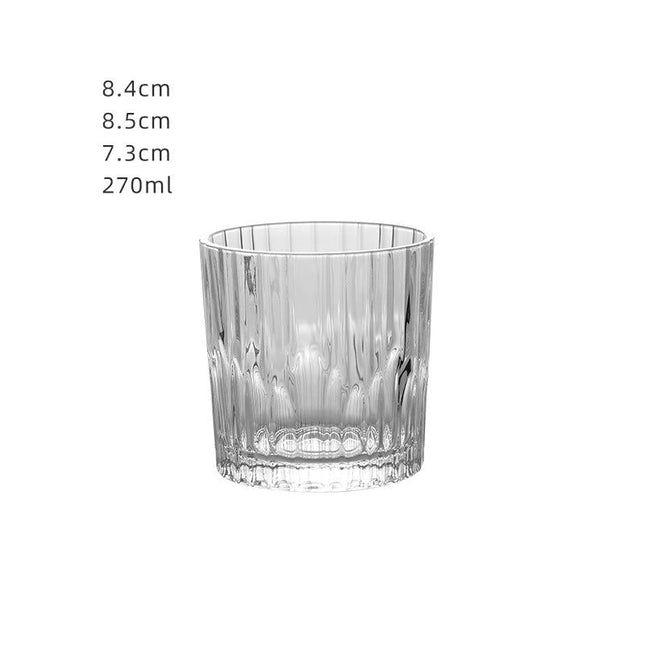 Rocks glass faceted 270ml