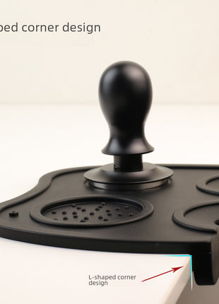 Coffee tamper mat
