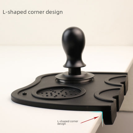 Coffee tamper mat