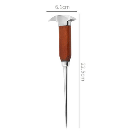Ice Pick with Wood Handle