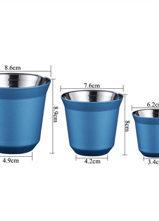 double-layer coffee mug