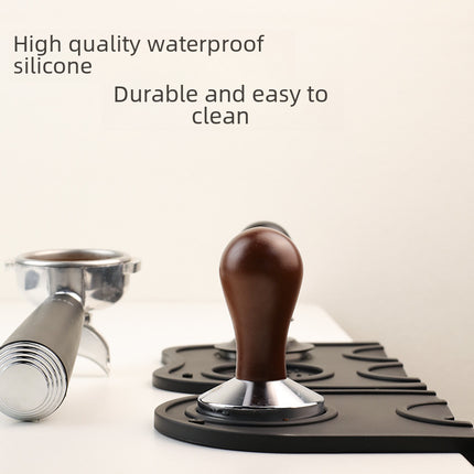 Coffee tamper mat