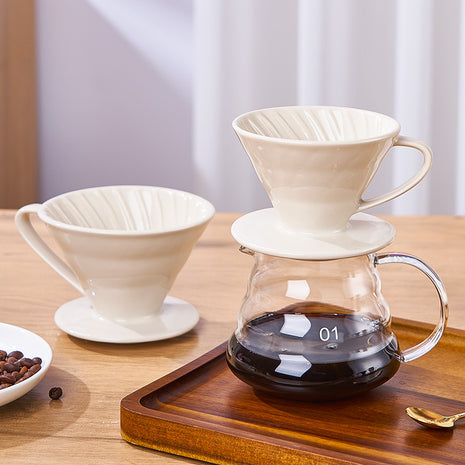 Ceramic V60 Pour-Over, view 2 | Cocktail Ceremony