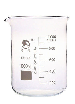 Laboratory measuring cup (borosilicate)
