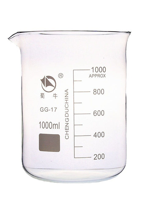 Laboratory measuring cup (borosilicate)