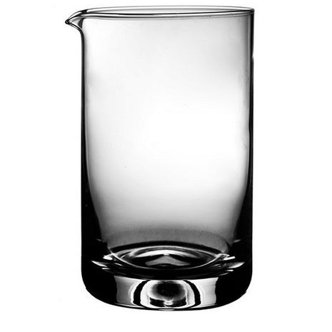 Mixing glass Clear, thick-based clear glass | Cocktail Ceremony