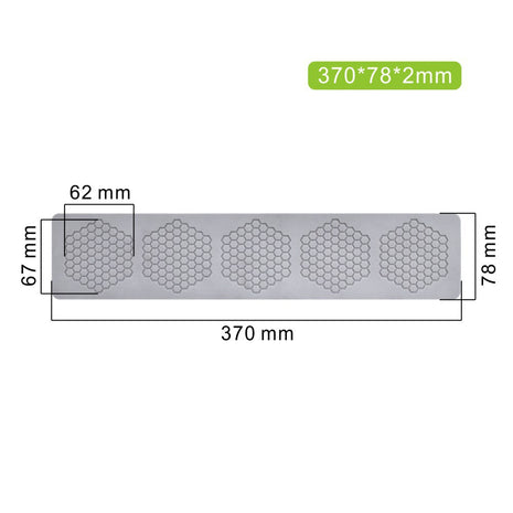 Honeycomb Silicone Mold, view 2 — silicone bar mold for cocktail bars | Cocktail Ceremony