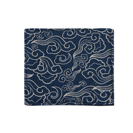 Japanese fabric coaster Auspicious (set 3 Pcs) — bar drink coaster for cocktail bars | Cocktail Ceremony