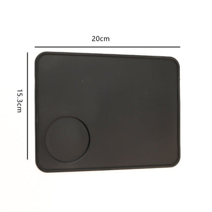 Coffee tamper mat