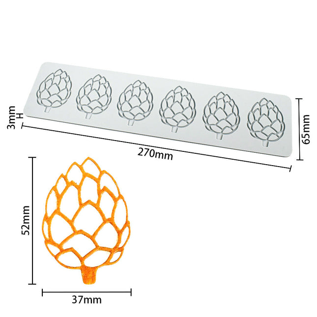 Silicone mold (Artichoke)