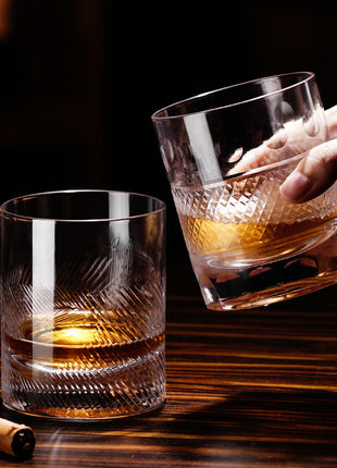 engraved high-end glasses