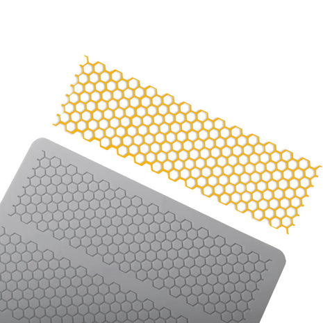 Honeycomb Silicone Mold, view 2 — silicone bar mold for cocktail bars | Cocktail Ceremony