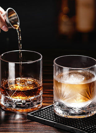 engraved high-end glasses