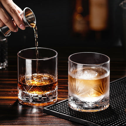 engraved high-end glasses