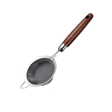 Fine strainer wooden handle, view 2 — cocktail strainer for cocktail bars | Cocktail Ceremony