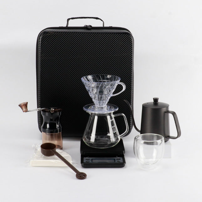 pour-over coffee set