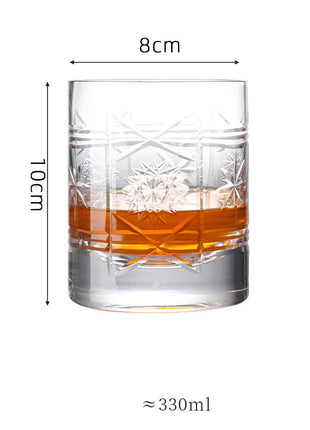 engraved high-end glasses