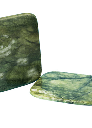Natural jade coaster