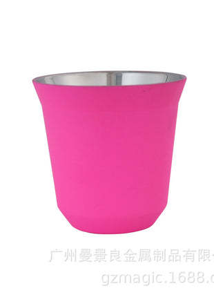 double-layer coffee mug